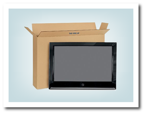 Flat Screen TV Moving Box Image